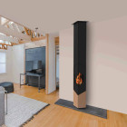 Salamandra a lenha Flamaquartz - Finoptim